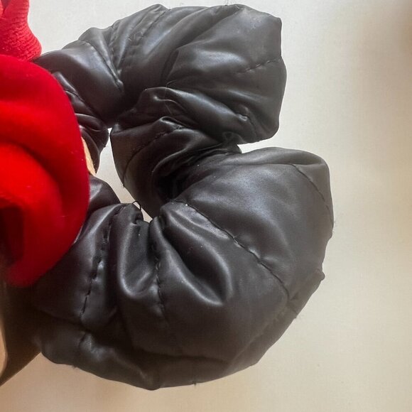 Nordstrom Velvet Knot Headband Scrunchie Hair Set Red Plaid